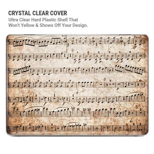Antique Notes MacBook Air 15in (2023-2025) Case plus Skin